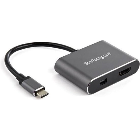 USB C to HDMI/MiniDisplayPort Adapter Startech CDP2HDMDP 4K Ultra HD