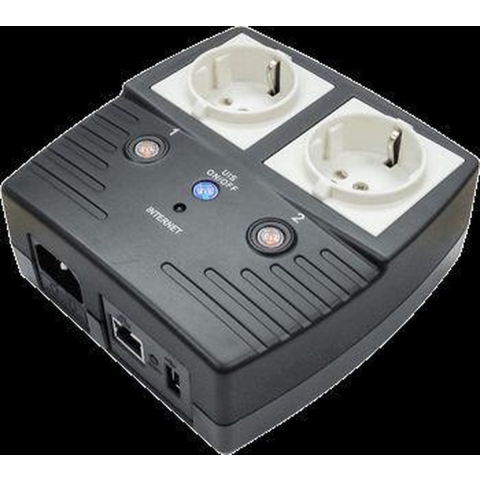 Afstandsbedienbare 2-voudige IP-Schakelaar / WATCH-DOG / automatische RESET van uw MODEM MSN-Switch UIS-523-F