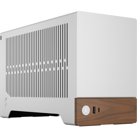 Fractal Design Terra - Small Form Factor (SFF) - Zilver - Mini-ITX - Aluminium - Hout