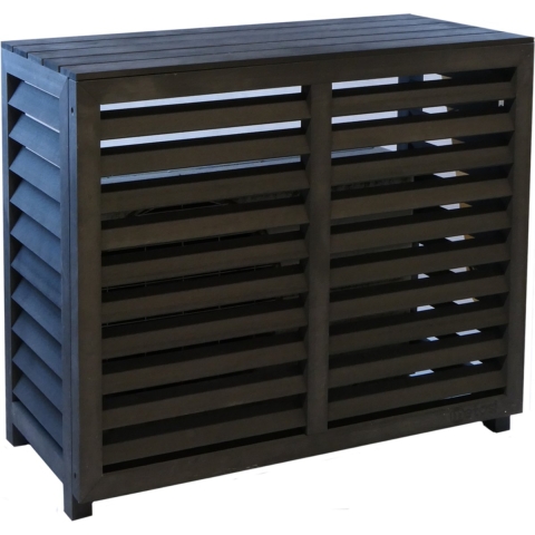 Airco omkasting | Airco Cover Compuesto Charcoal | Medium Antraciet / grijs