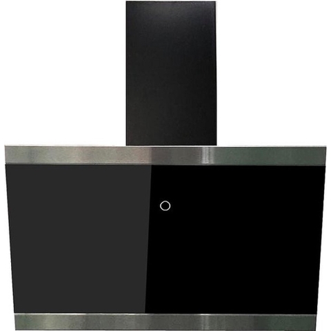 Schuine afzuigkap 60 cm - A++ label - Zwart - Luchtafvoer - Recirculatie - Touchscreen - Glas - CH89060S - Schuine dampkap 60 cm