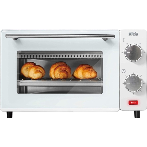 Elektrische mini-oven | Bak- en Toastoven, Premium kwaliteit, Dubbele Beglazing | Timer, gebruiksvriendelijk en perfect voor kleine ruimtes