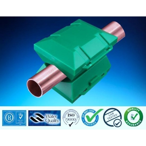 Alpine® hét waterontharder alternatief 22 Twin - Magneet antikalksysteem voor koper leidingen - Energiebesparing