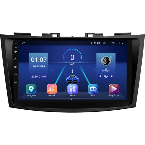 Suzuki Swift CarPlay Autoradio | 2011 t/m 2017 | Android Auto