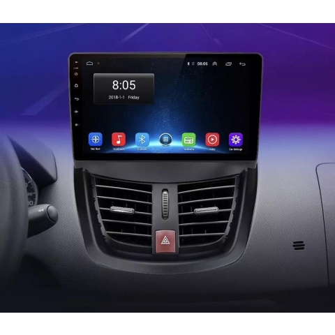 Peugeot 207 2006-2015 Android 10 navigatie en multimediasysteem 1+16GB