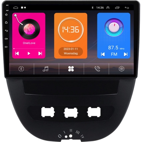 Toyota Aygo 1GB CarPlay | 2005 t/m 2013 | Android Auto