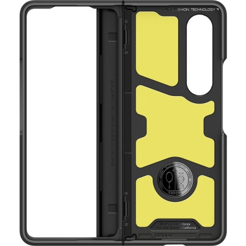 Spigen Slim Armor Pro Samsung Galaxy Z Fold 4 Hoesje Back Cover Zwart