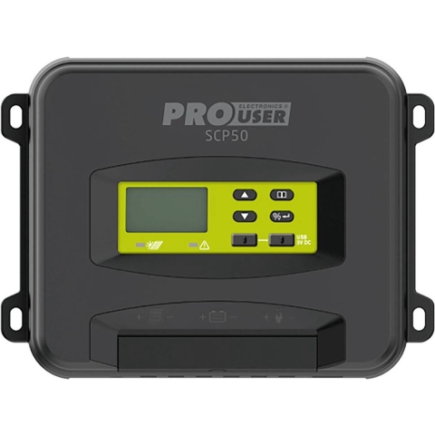 ProUser SCP50 Solar laadregelaar PWM 12 V, 24 V, 36 V, 48 V 50 A