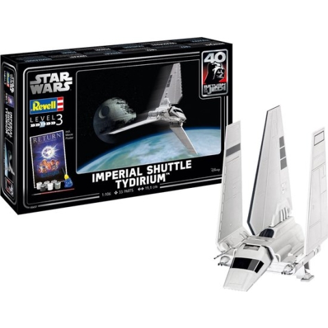 1:106 Revell 05657 Imperial Shuttle Tydirium - Star Wars - Geschenkset Plastic Modelbouwpakket
