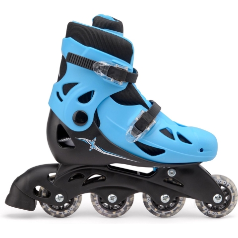 Xootz Inline Skates Hardboot Blauw Maat 28-31
