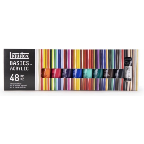 Liquitex Basics Set 48 x 22ml tubes
