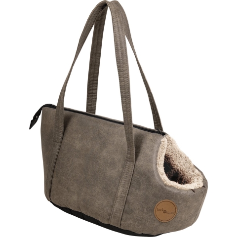 Jack and Vanilla Huisdierentas Classy S 40x23 cm steenkleurig