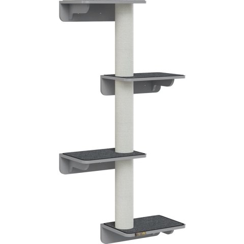 PawHut Kattenkrabpaal met pad D30-515V01