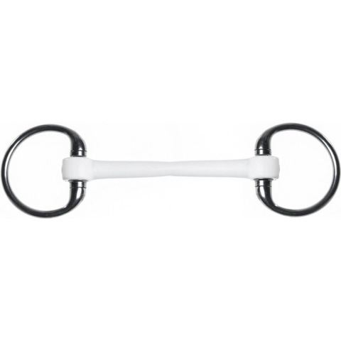 Trust Inno Sense Eggbut Bradoon - Model: Flexi Soft 14mm - Maat: 11 - 5cm