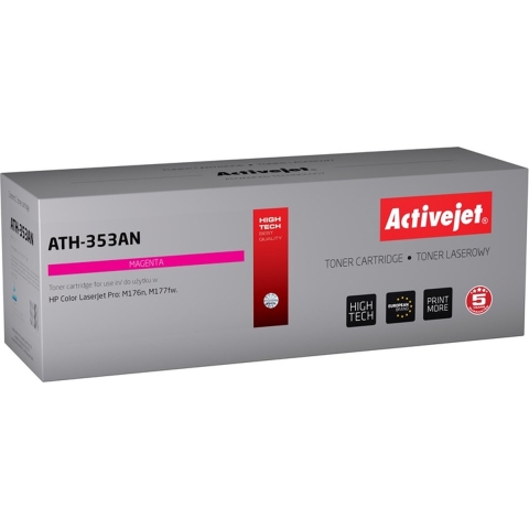 ActiveJet AT-360NX toner voor HP-printer; HP 508x CF360X vervanging; Opperste; 12500 pagina's; zwart.