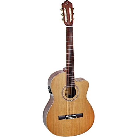 Ortega RCE159SN Slim Neck Natural - 4/4 Klassieke gitaar