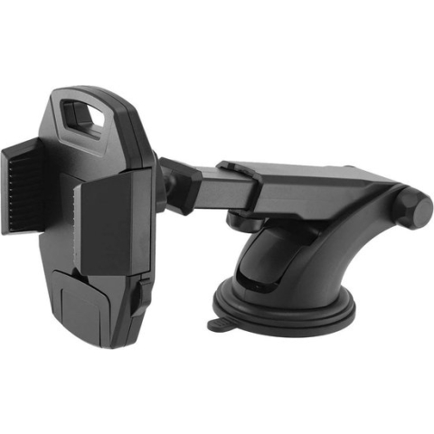 telefoonhouder voor in de auto, met gel-zuignap, ideaal voor dashboard of voorruit, instelbare telescooparm, 360 graden draaibaar voor smartphones