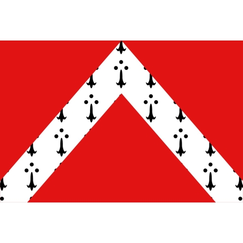 Vlag Gistel 200x300cm