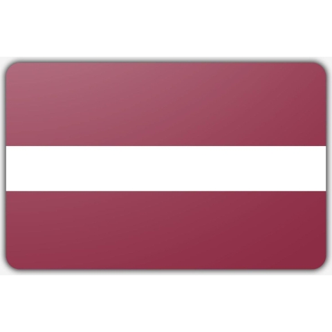 Vlag Letland - 200 x 300 cm - Polyester