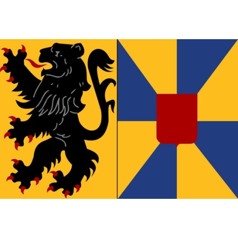 Vlag Kortemark 120x180cm