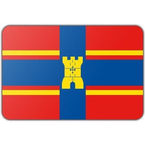 Vlag gemeente Coevorden - 200 x 300 cm - Polyester