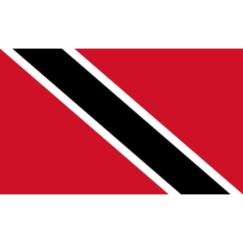 vlag Trinidad en Tobago 100x150cm - Spunpoly