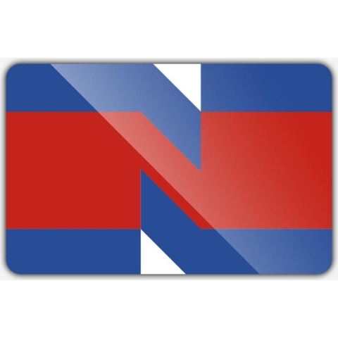 Vlag gemeente Nieuwegein - 150 x 225 cm - Polyester