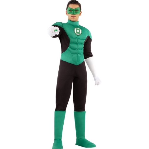 FUNIDELIA Green Lantern kostuum voor mannen - Maat: M - Groen