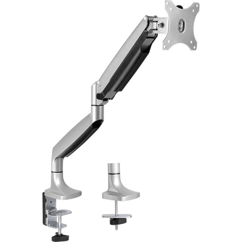 Monitorbeugel zilver- met Gasveer