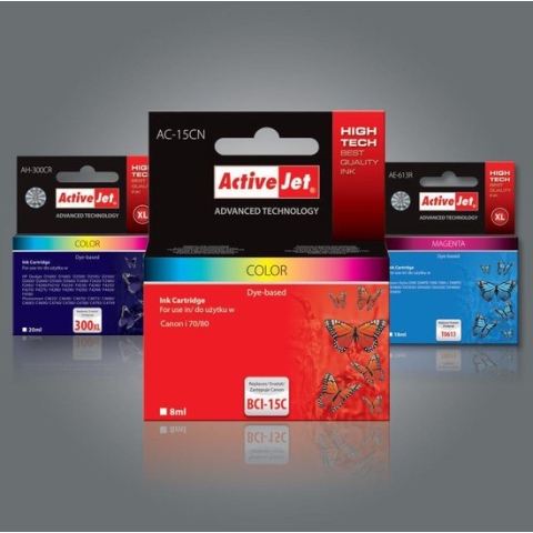 ActiveJet AT-543N toner voor HP-printer; HP 125A CB543A, Canon CRG-716M-vervanging; Opperste; 1600 pagina's; magenta.