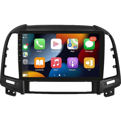 BG4U - Android Navigatie Radio geschikt voor Hyundai Santa Fe 2006-2012 met Apple Carplay en Android Auto