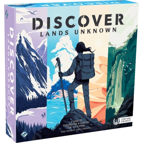 Discover Lands Unknown - Engelstalig Bordspel