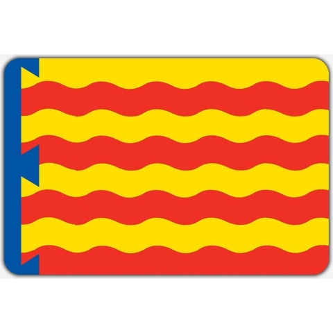Vlag Nederhorst den Berg - 150 x 225 cm - Polyester