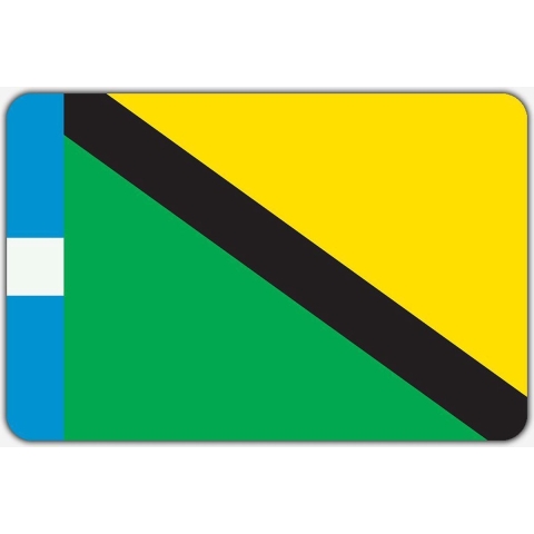 Vlag Makkum - 150 x 225 cm - Polyester