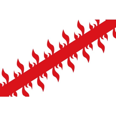 Vlag Moeskroen 120x180cm