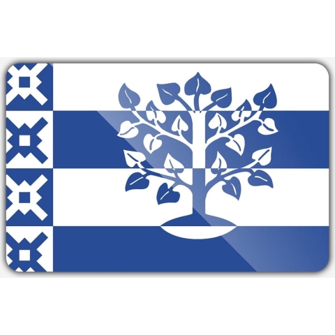 Vlag gemeente Haaren - 150 x 225 cm - Polyester