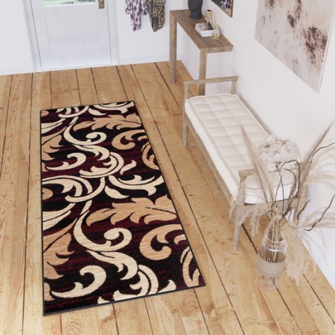 Tapiso Dream Tapijt Loper Beige Gangloper Woonkamer Maat-  120x100