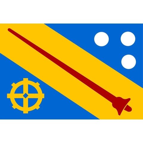 Vlag Winsum (Fr) 200x300cm