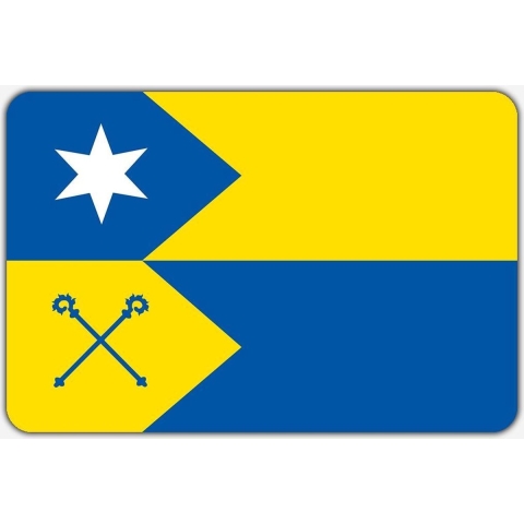 Vlag Huijbergen - 150 x 225 cm - Polyester