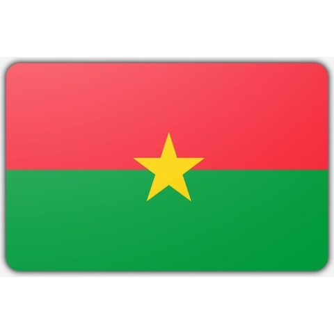 Vlag Burkina Faso - 200x300cm - Polyester