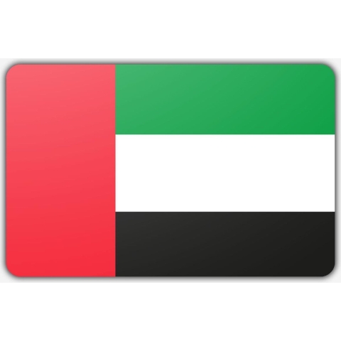 Vlag Verenigde Arabische Emiraten - 150 x 225 cm - Polyester