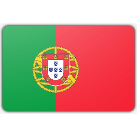 Portugese vlag - 200 x 300 cm - Polyester