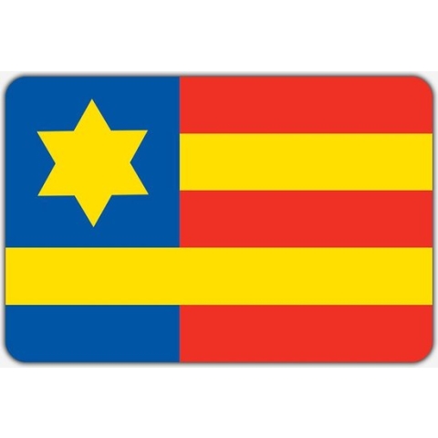 Vlag Koudum - 200 x 300 cm - Polyester