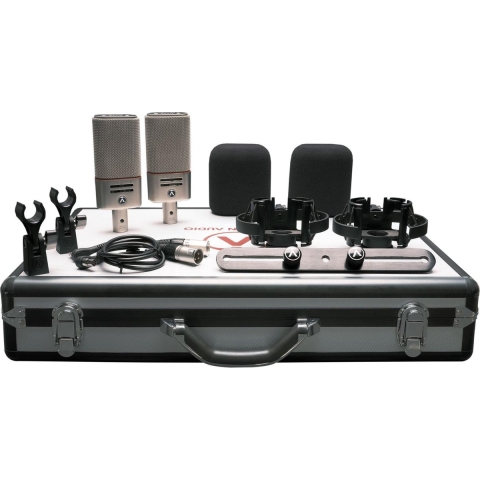 Austrian Audio OC818 Dual Set Plus - Microfoon set + koffer en stereo rail