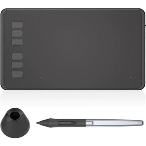 Huion H640P - Tekentablet | Batterijloze pen | Brede compatibiliteit | Grafische tablet | Tekentablets | Tekentablet met pen | Tablet