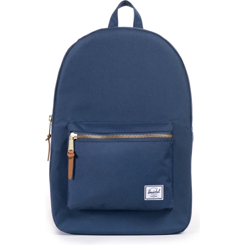 Settlement - Navy / Rugzak - schooltas - laptoptas / met 15" Laptopvak - 23L opbergruimte / Beperkte Levenslange Garantie / Blauw