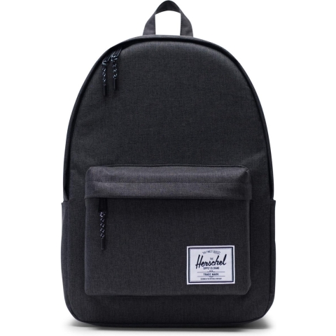 Classic X-Large - Black Crosshatch / Ruime rugzak met 30L Opbergvolume - 15" laptopvak - Twee zijvakken voor drinkfles / Beperkte Levenslange Garantie / Zwart
