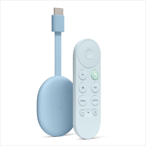 Google Chromecast 4K - HDR - hemelsblauw - Italiaanse versie