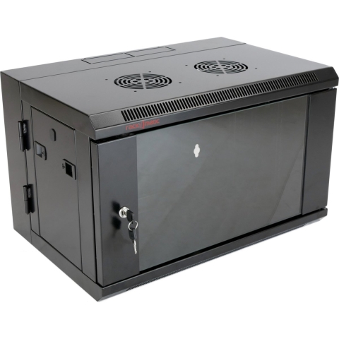 RackMatic - Rack wandkast 19 "draaibare 6U 600x400x390mm wand SOHORack van RackMatic