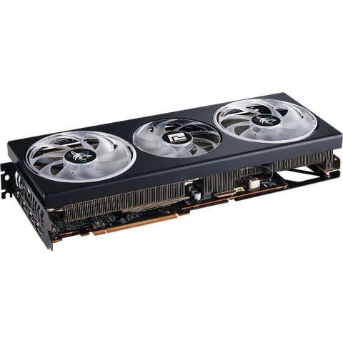 PowerColor Hellhound RX 7800 XT 16G-L/OC, Radeon RX 7800 XT, 16 GB, GDDR6, 256 Bit, 7680 x 4320 Pixels, PCI Express 4.0
